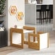 preview thumbnail 3 of 7, P'kolino Klick Duo Desk - Natural/White