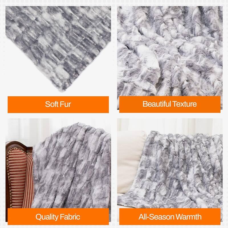 Cheer Collection Luxurious Soft Throw Blanket.
