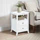preview thumbnail 18 of 26, Convenience Concepts Melbourne 2 Drawer End Table with Shelf