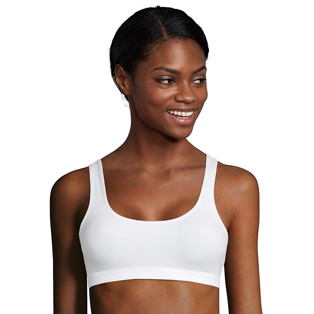 hanes flex fit bra