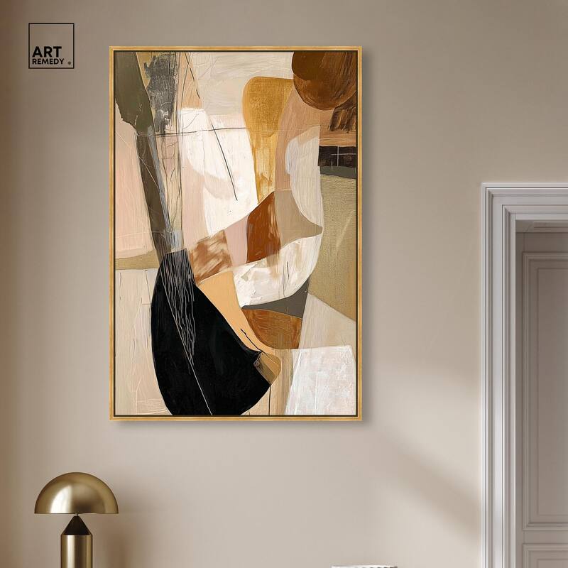 Tactile Depth II Canvas by Art Remedy