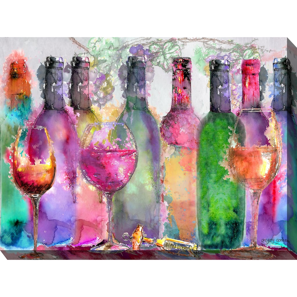 Tasting Room Indoor/Outdoor Art 40"x30"