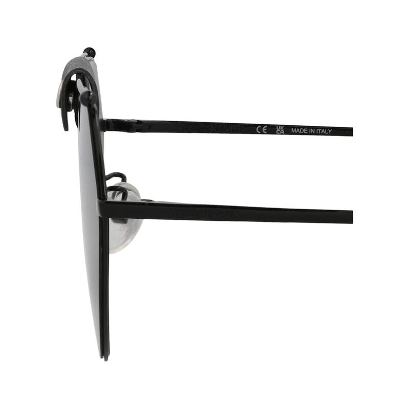 Alexander McQueen Aviator-Frame Metal Sunglasses