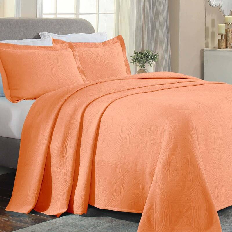 Superior Celtic Circle Cotton Decorative Bedspread Set