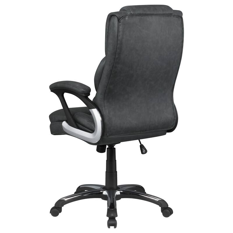Nerris Upholstered Adjustable Home Office Desk Chair