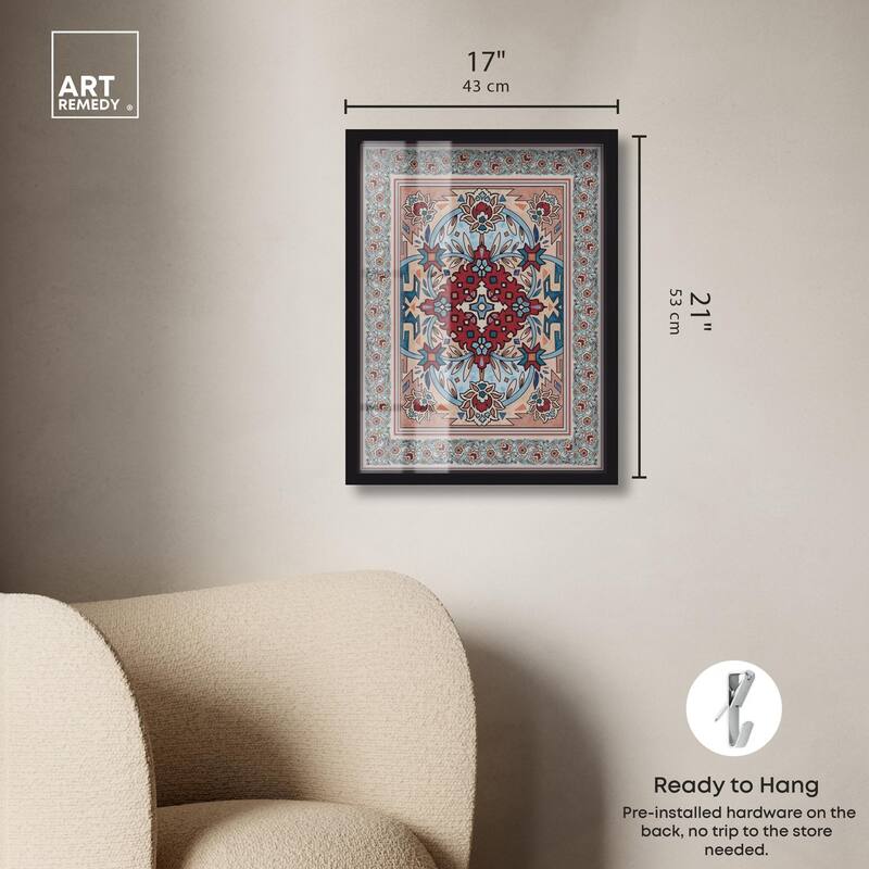 Ornamental bloom Shadowbox by Art Remedy