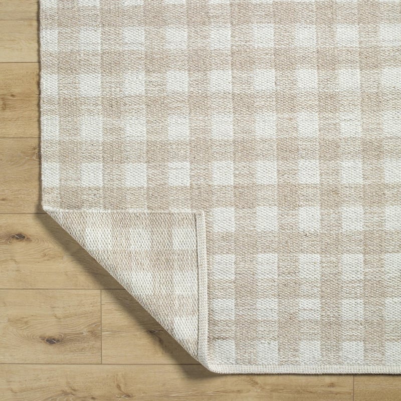 Livabliss Mardin Casual Checkered Area Rug