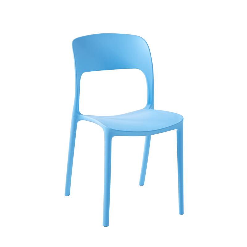 Porthos Home Brody Stackable Plastic Dining Chairs (Set of 2)
