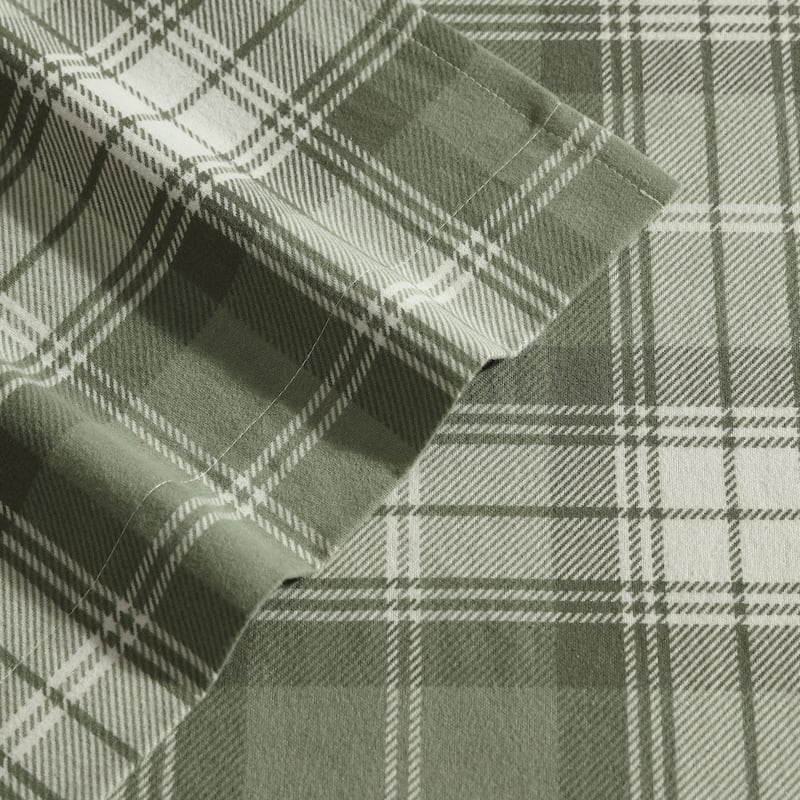 Eddie Bauer Printed Cotton Flannel Sheet Set