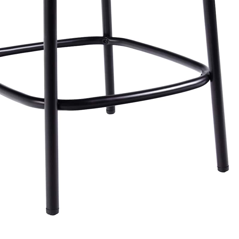 Middlebrook Designs Counter Stool with Upholstered Seat (Set of 2)