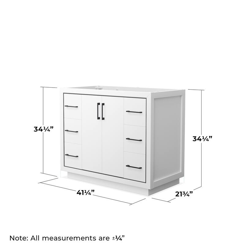 Wyndham Collection WCF1111-42S-CX-M34 Icon 42" Single Free Standing