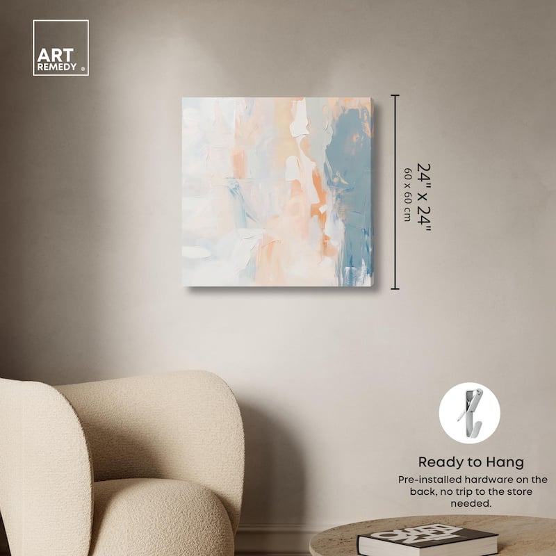 Gossamer Light Canvas by Art Remedy, Gallery Wrapped