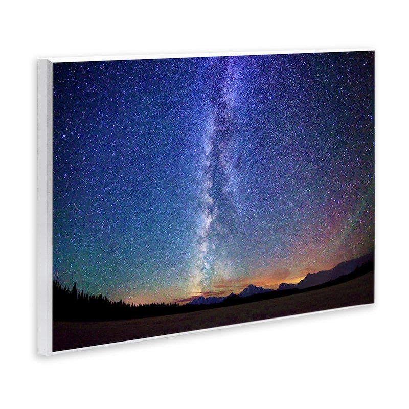 Stupell Milky Way Stars over Earth Wall Plaque Art Design By Royce Bair