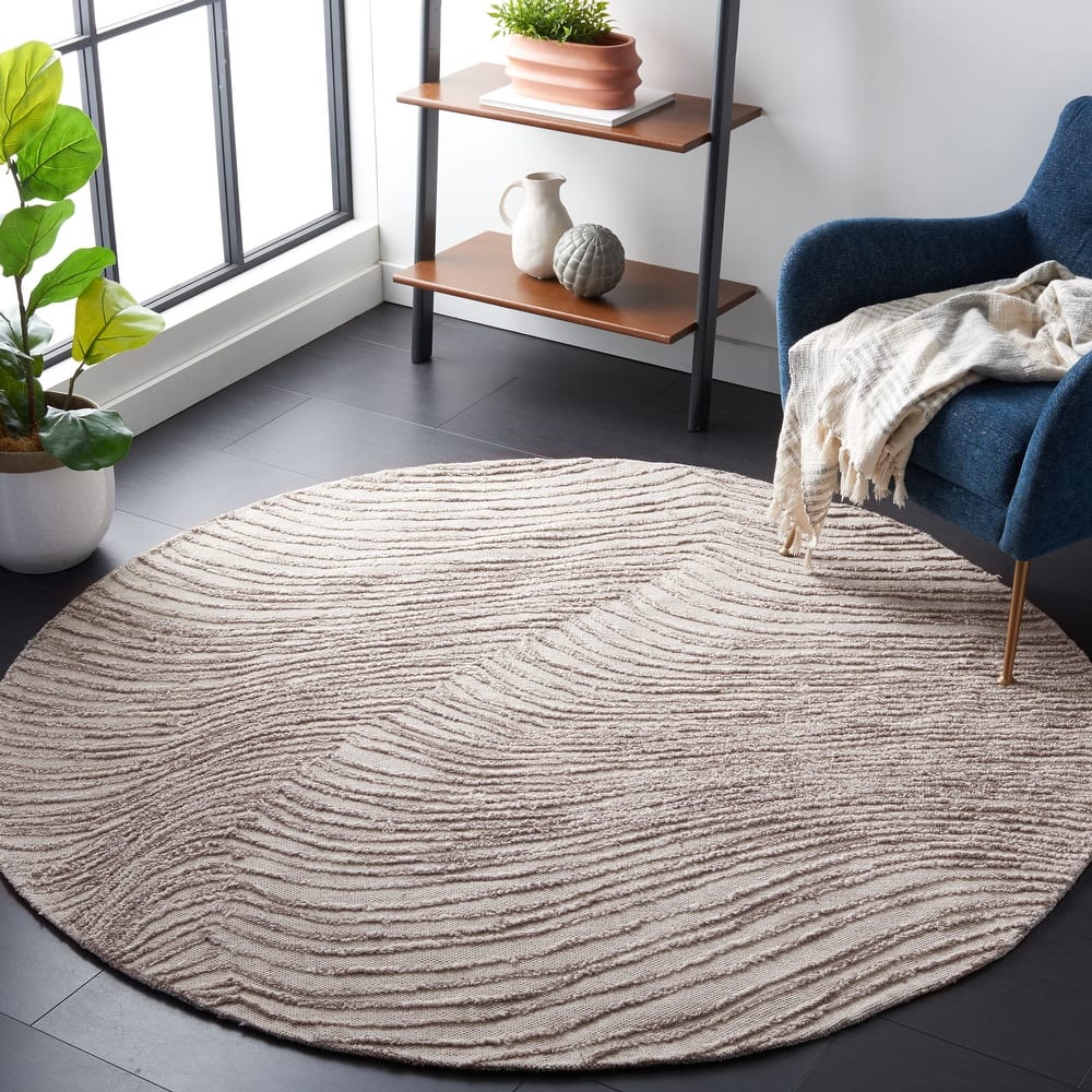 SAFAVIEH Handmade Trace Brandie Wool Rug