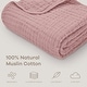 preview thumbnail 29 of 100, Muslin Baby Blanket, 40" x 40" Swaddle Blanket by Comfy Cubs
