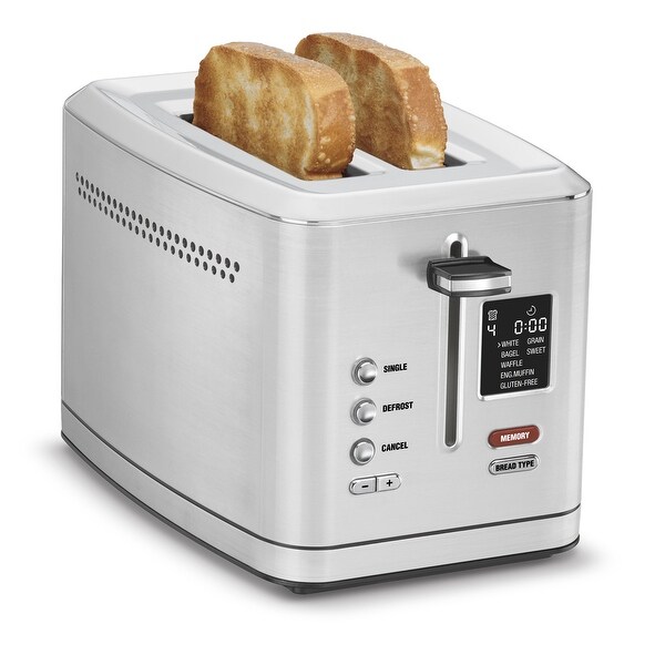 Cuisinart 2 Slice Digital Toaster with MemorySet Feature Bed