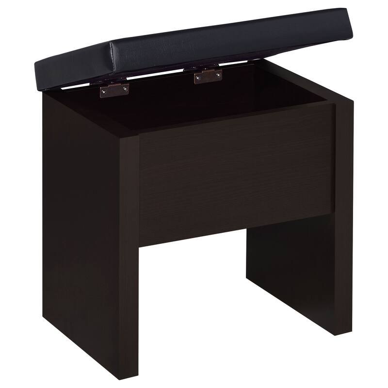 Harvey Contemporary 3-piece Vanity Set with Lift-Top Stool