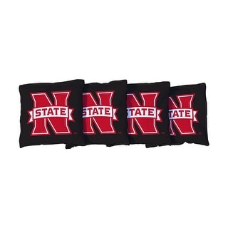 Northwestern Oklahoma State Rangers Black Cornhole Bags