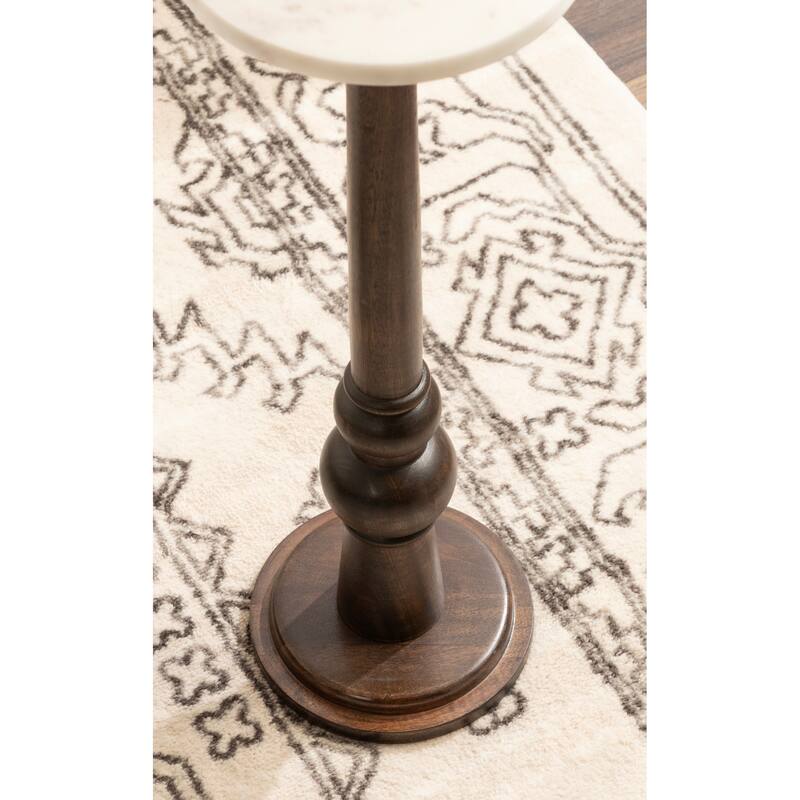 Kate and Laurel Wegner Wooden Drink Table