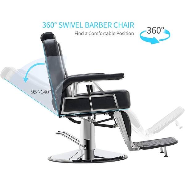 Barberpub All Purpose Hydraulic Recline Barber Chair Overstock 21656528
