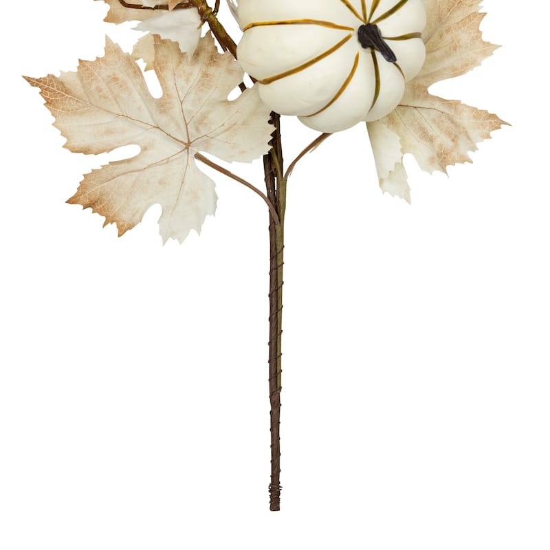 Pumpkin and Pinecone Fall Harvest Artificial Garland - 5' - Unlit