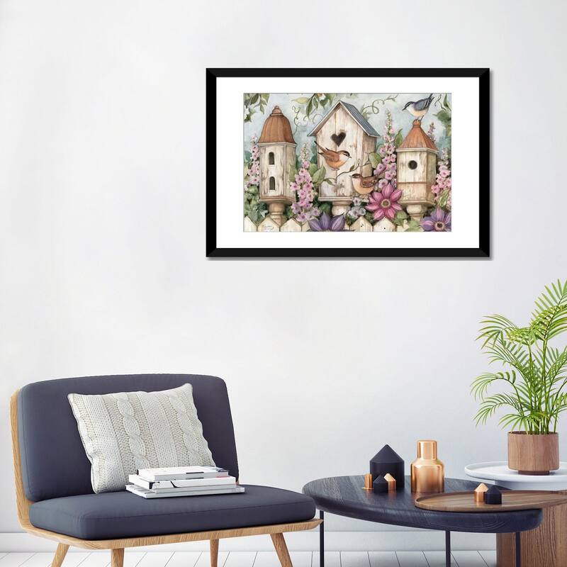 iCanvas "Spring Birdhouse I" by Susan Winget