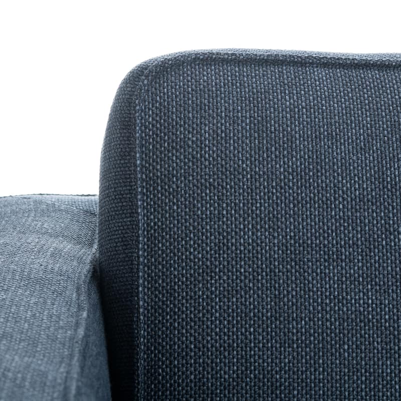 SAFAVIEH Couture Dulce Mid-Century Chaise Sofa - 98"W x 60"D x 33"H