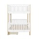 preview thumbnail 7 of 24, Wood Twin over Twin Bunk Bed with Fence Guardrail and a Big Drawer