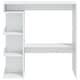 preview thumbnail 30 of 48, vidaXL Bar Table with Storage Rack 39.4"x19.7"x40" Engineered Wood - 39.4" x 19.7" x 40"