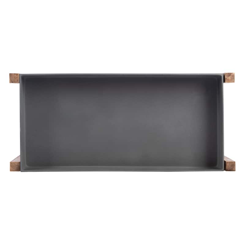 SAFAVIEH Outdoor Jaycie 3-Tier Shelf - 31.4" W x 13.7" L x 38.5" H - 31Wx14Dx39H