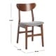 preview thumbnail 69 of 98, SAFAVIEH Lucca Retro Dining Chair (Set of 2) - 17.3" x 20.8" x 33.1"