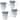 Noritake Colorscapes Layers Set of 4 Mugs, 12 oz.