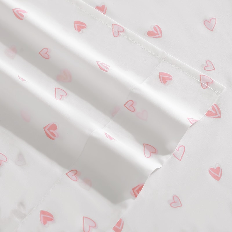 Poppy & Fritz Cotton Percale Printed Bed Sheet Sets