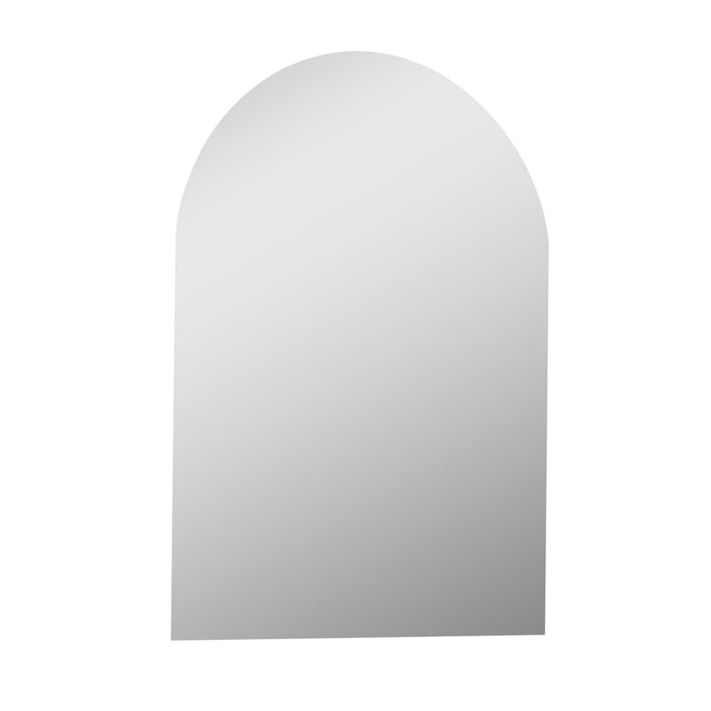 Rita 21 in. W x 28 in. H Arch Top Frameless Bathroom Vanity Wall Mirror - 22" x 28"