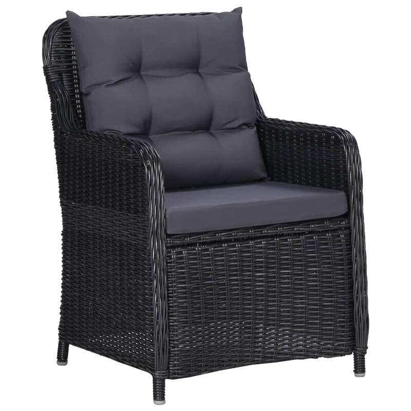 vidaXL Patio Dining Set Outdoor Dining Set Table and Chair Set for Garden