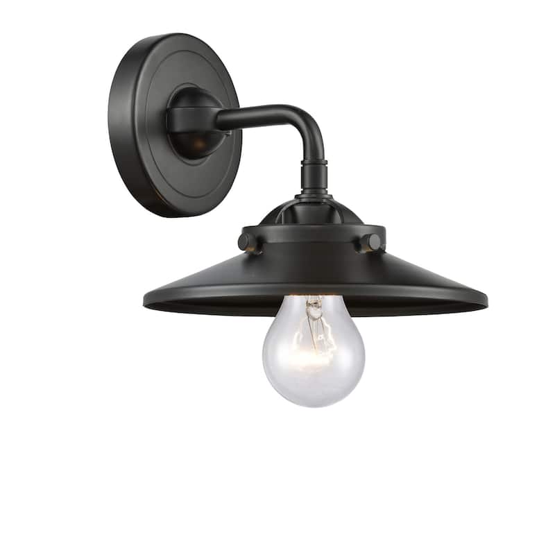 Innovations Lighting Railroad Single Light 5" Tall Bathroom Sconce