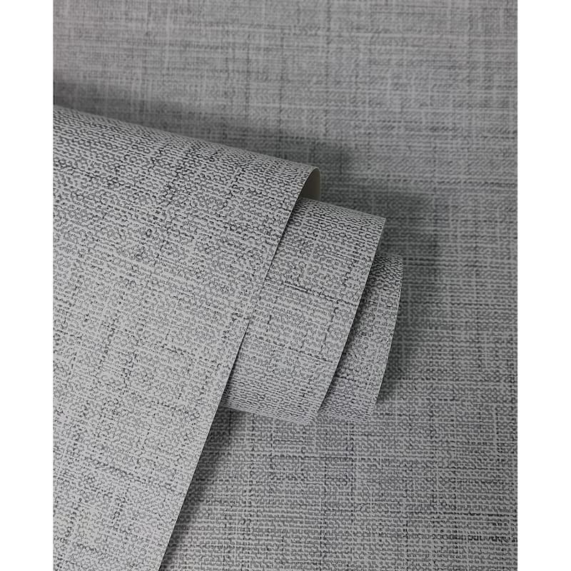 Fine Decor Weber Dark Grey Texture Wallpaper