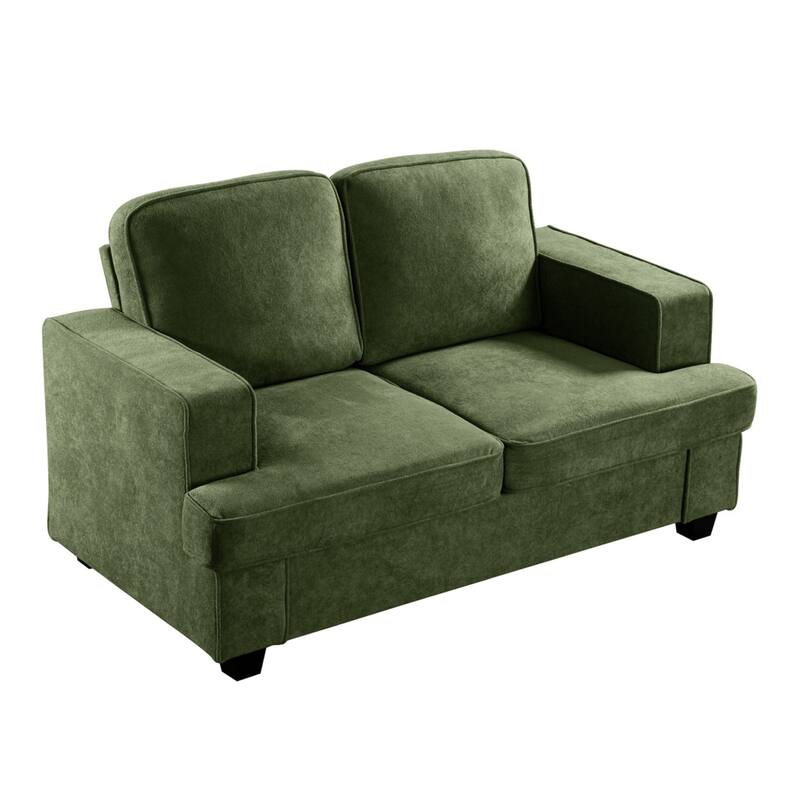 Modern Velvet Loveseat