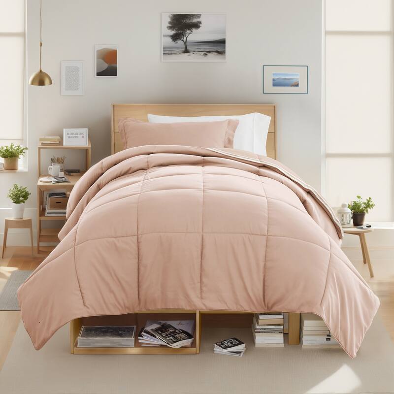 8pc Twin XL Pattern Dorm Bedding Bundle