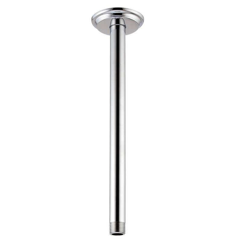 Pfister 12" Ceiling Mounted Shower Arm with Flange - Polished Chrome