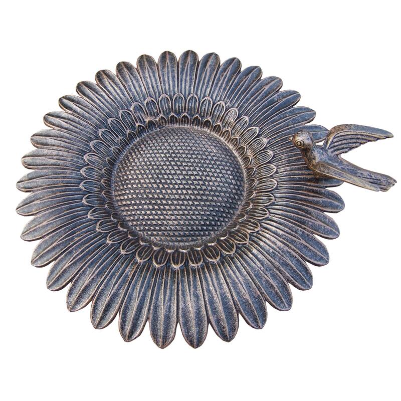 Premium Sunflower Bird Bath