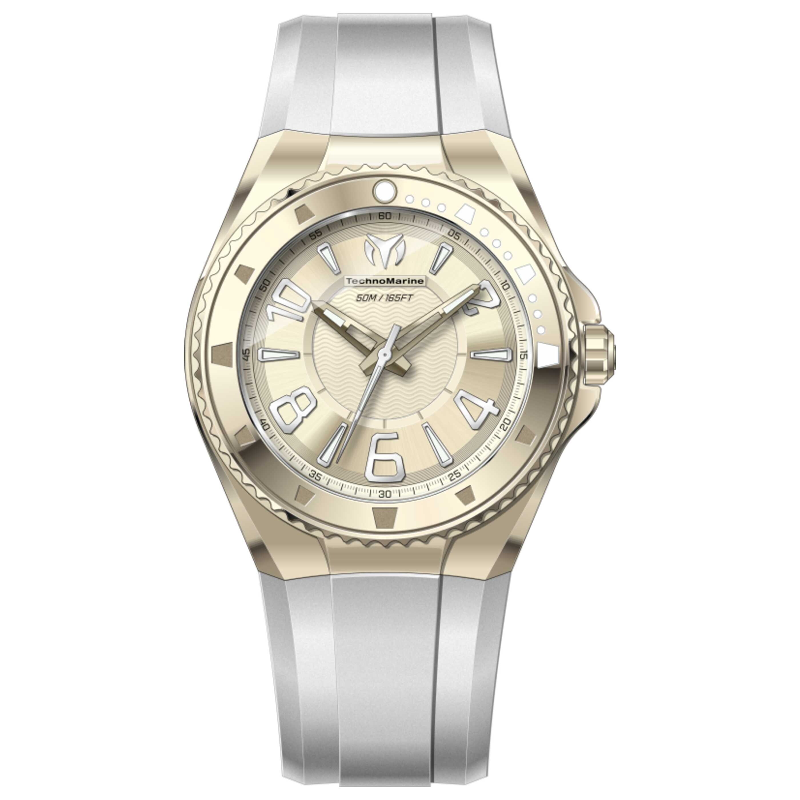 TechnoMarine Men's Lusso Mare 44mm Quartz Watch TM-225030 - N/A ...