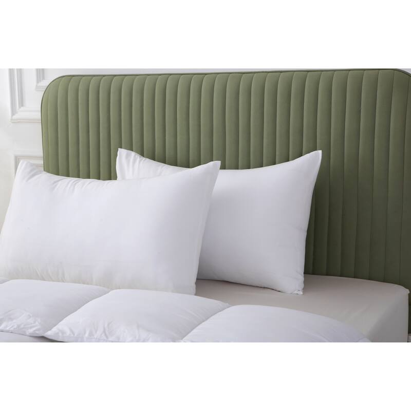 Better Style Home Microfiber Pillowcase Pair - Standard - White