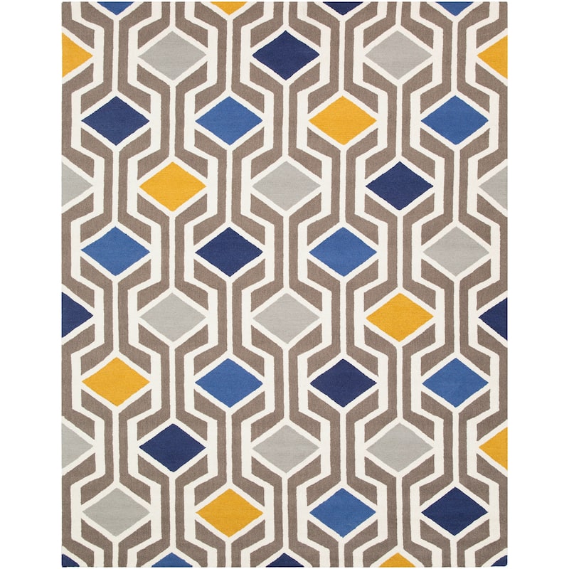 Hand-Tufted Pass Wool Rug - 8' x 11'