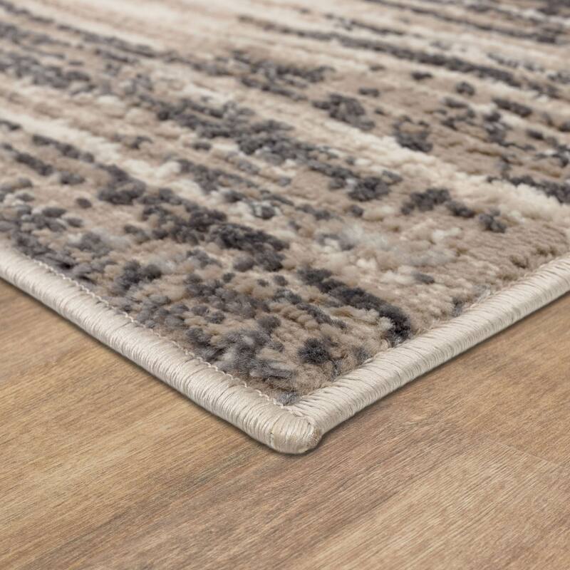 Mohawk Home Urban Abstract Stripe Woven Area Rug