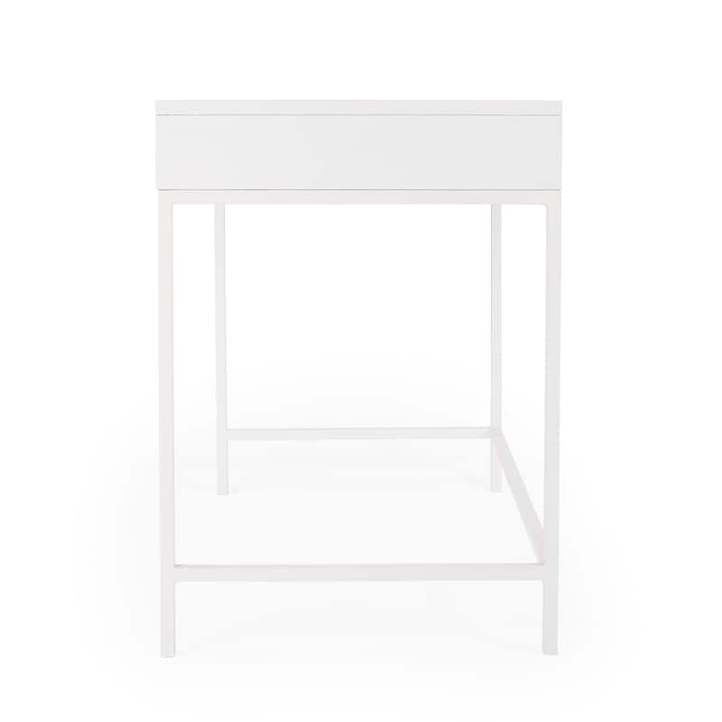 Butler Belka White Desk with Drawers