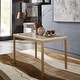 preview thumbnail 1 of 6, Darcy Gold with Faux Marble Top Dining Table by iNSPIRE Q Bold