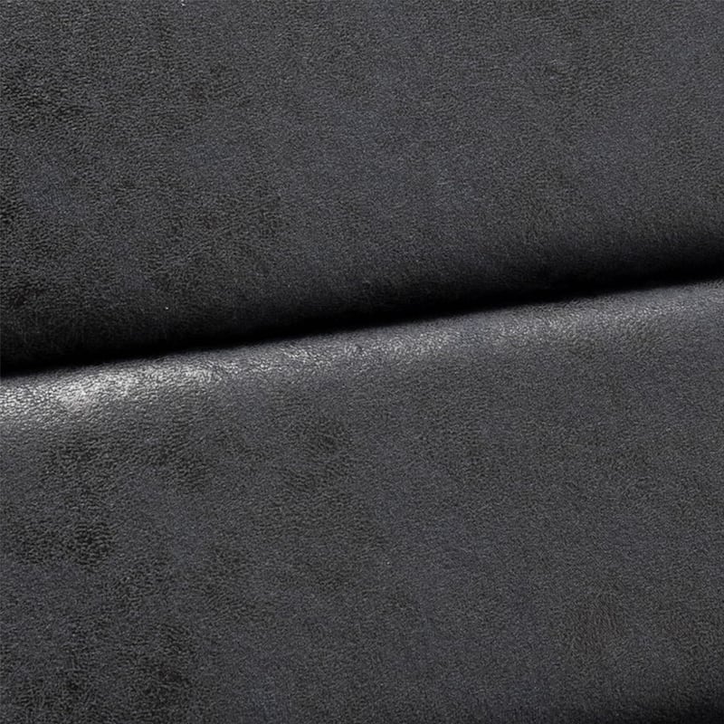 Mid Century Modern Accent Chair with Plush Foam, Leather-Look Microfiber Seat and Back Cushions
