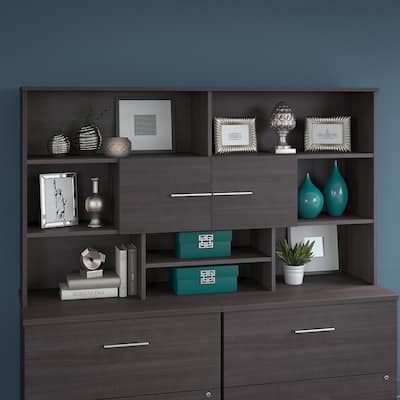 Office 500 Wood Desk Hutch by Bush Business Furniture