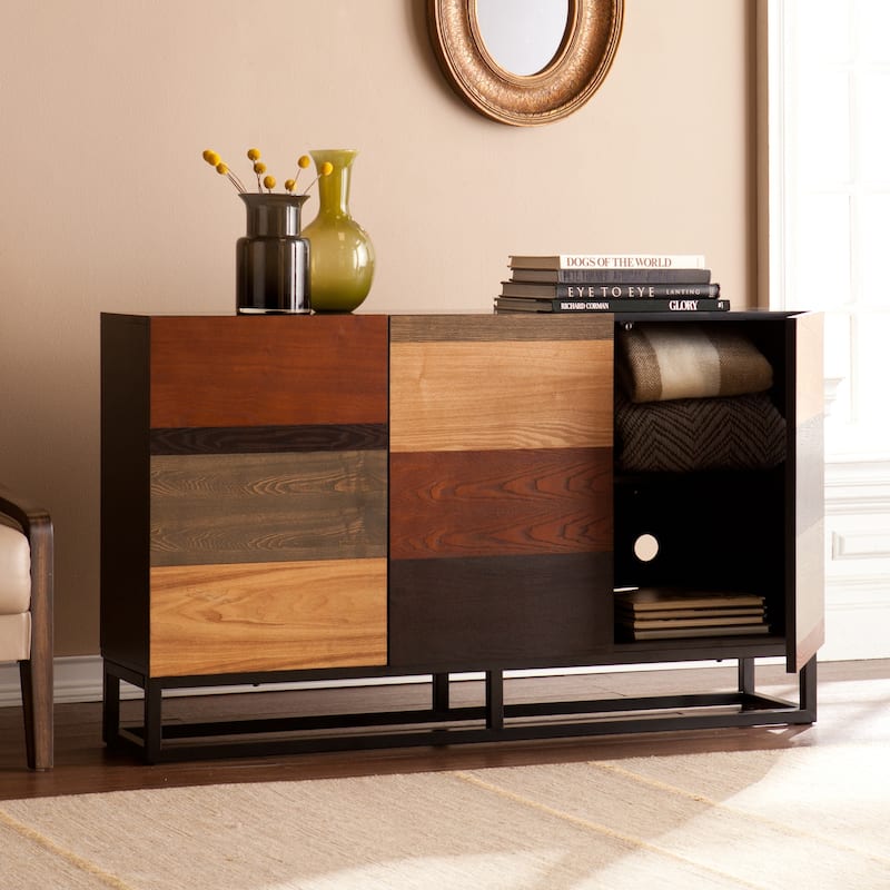 SEI Furniture Gerry Multi-tonal Buffet Sideboard Accent Cabinet - On ...